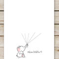 Elephant Baby Shower Guest Book Printable - Aspen Jay